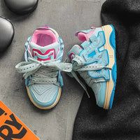MOF Kids Casual Running Shoes for Autumn Breathable Non-Slip and Fashionable