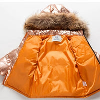 MOF Kids snowsuit toddler 2 piece set coat &amp; overalls pants