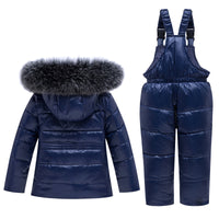 MOF Kids infant snowsuit boy girl parka coat &amp; pants toddler snowsuit