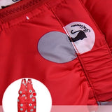 MOF Kids girls snowsuit toddler puffer hooded jacket &amp; bib pants