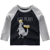 MOF Kids sweatshirts toddler sweatsuit dinosaur print