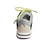 MOF Kids gray shoes lace-up mesh sneakers