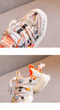 MOF Kids spring autumn 2020  toddler little big kid fastening lace-up chunky sneakers