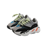 MOF Kids shoes street fashion sneakers lace-up toddler little big kids casual sports walking trainers boys girls