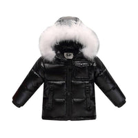 2018 Winter Down Jacket Parka for Kids jacket MOF for kids black 2T 