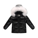 2018 Winter Down Jacket Parka for Kids jacket MOF for kids black 2T 