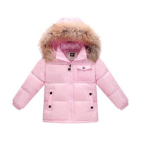 2018 Winter Down Jacket Parka for Kids jacket MOF for kids pink 2T 