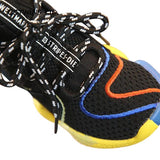 MOF Kids black hi-top knitted sock sneakers Shoes MOF for kids 