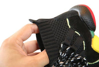 MOF Kids black hi-top knitted sock sneakers Shoes MOF for kids 