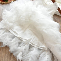 MOF Kids girls fluffy tutu tulle dress