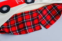 MOF Kids boys autumn T-shirt &amp; jeans car print