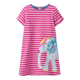 MOF Kids girls animal print summer dress