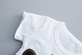 MOF Kids baby boy clothing set summer t-shirt &amp; shorts cartoon print