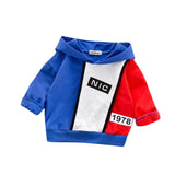 MOF Kids autumn infant toddler hoodie sweaters printed
