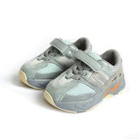 MOF Kids light gray textured touch strap sneakers sneakers MOF for kids Light Gray-Strap 5.5 