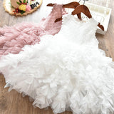 MOF Kids girls fluffy tutu tulle dress