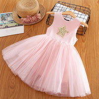 MOF Kids girls fluffy tutu tulle dress