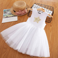 MOF Kids girls fluffy tutu tulle dress