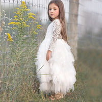 MOF Kids girls fluffy tutu tulle dress